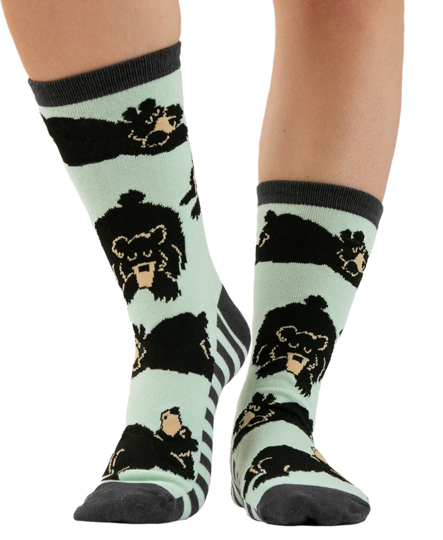 Bearly Awake Crew Sock