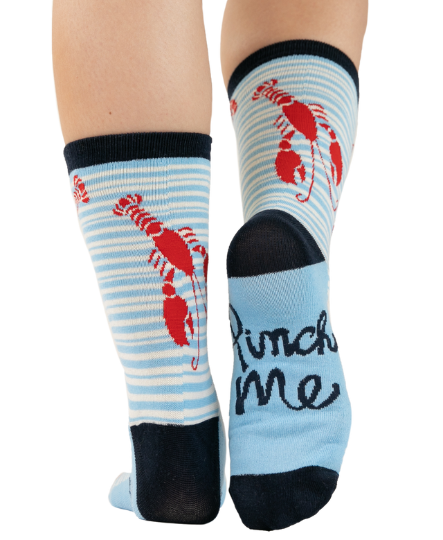 Pinch Me Lobster Crew Sock