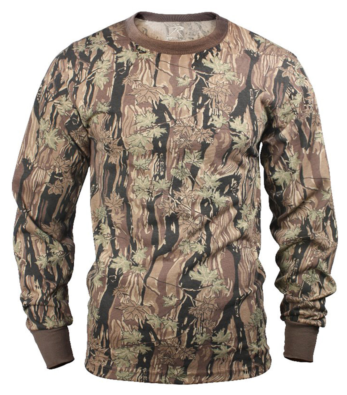 Rothco Long Sleeve Colored Camo T-Shirt (Sky Blue Camo)