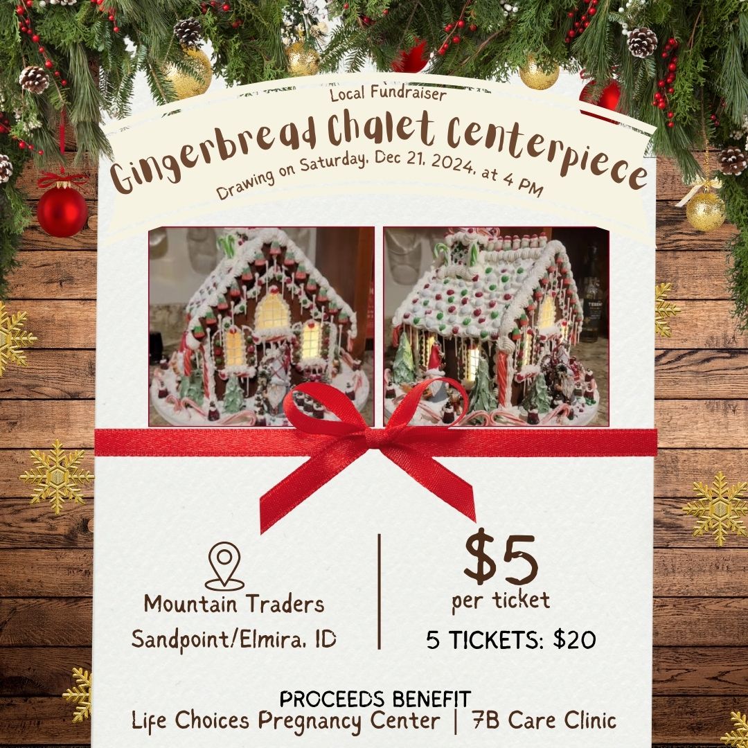 FUNDRAISER RAFFLE - Gingerbread House