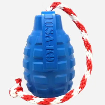 USA-K9 Grenade Chew & Reward Toy Treat Dispenser - X Large