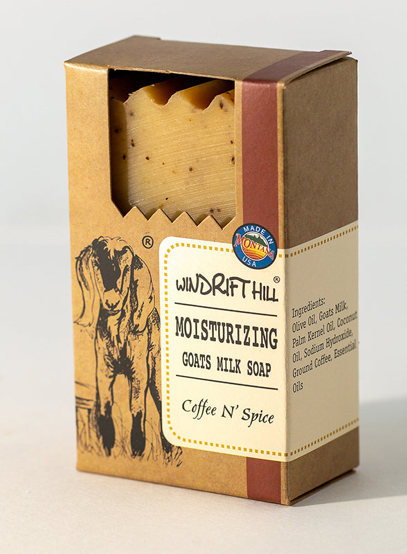 Windrift Hill All Natural Goat Milk Soap - Coffee & Spice