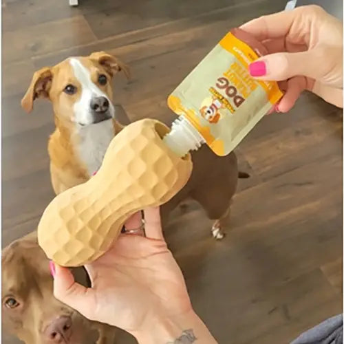 Poochie Butter All Natural Dog Peanut Butter 12oz Squeeze Pack