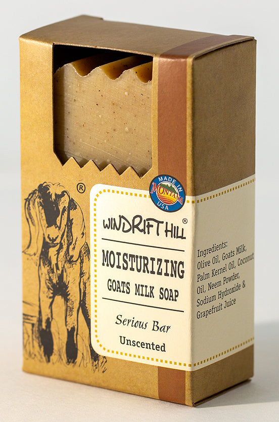 Windrift Hill All Natural Goat Milk Soap - Serious Body Bar