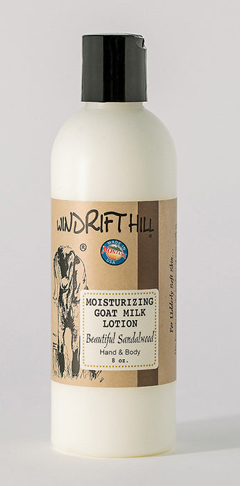 All Natural Goat Milk Lotion - Beautiful Sandalwood