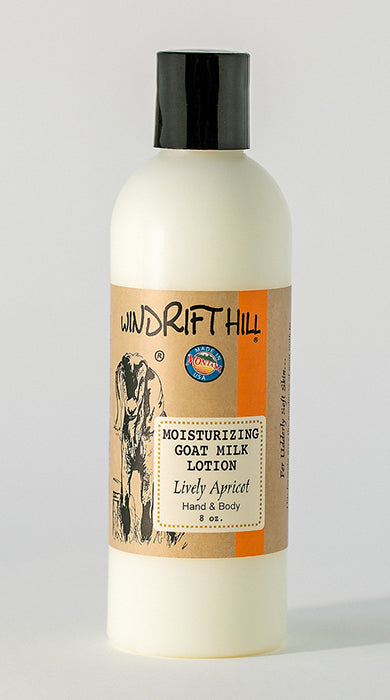 All Natural Goat Milk Lotion - Lively Apricot