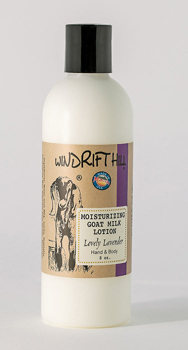All Natural Goat Milk Lotion - Lovely Lavender