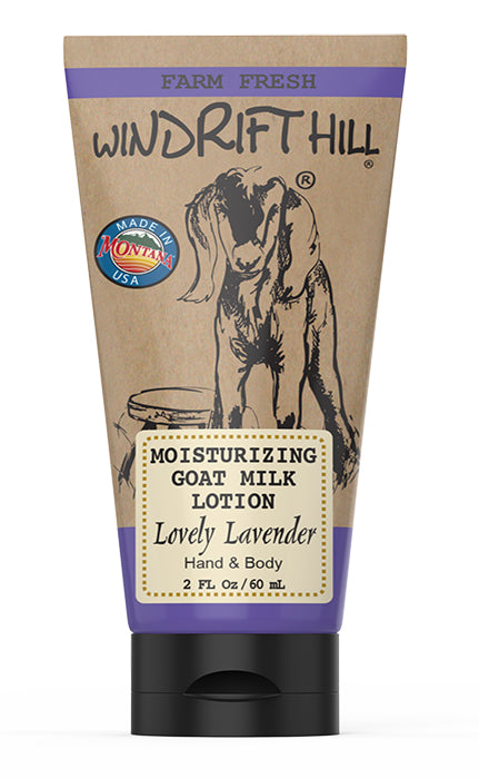 All Natural Goat Milk Lotion - Lovely Lavender