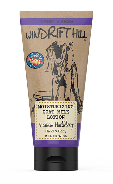 All Natural Goat Milk Lotion - Montana Huckleberry