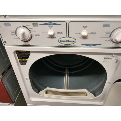 Speed Queen / Alliance Commercial Double Stackable Electric Dryer