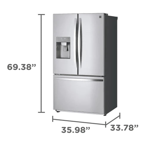 Kenmore French Door Stainless Refrigerator