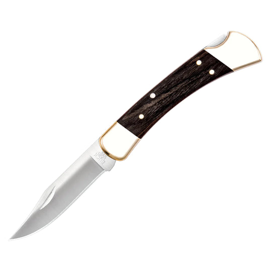 Buck 110 Folding Hunter Knife with Ebony Handle