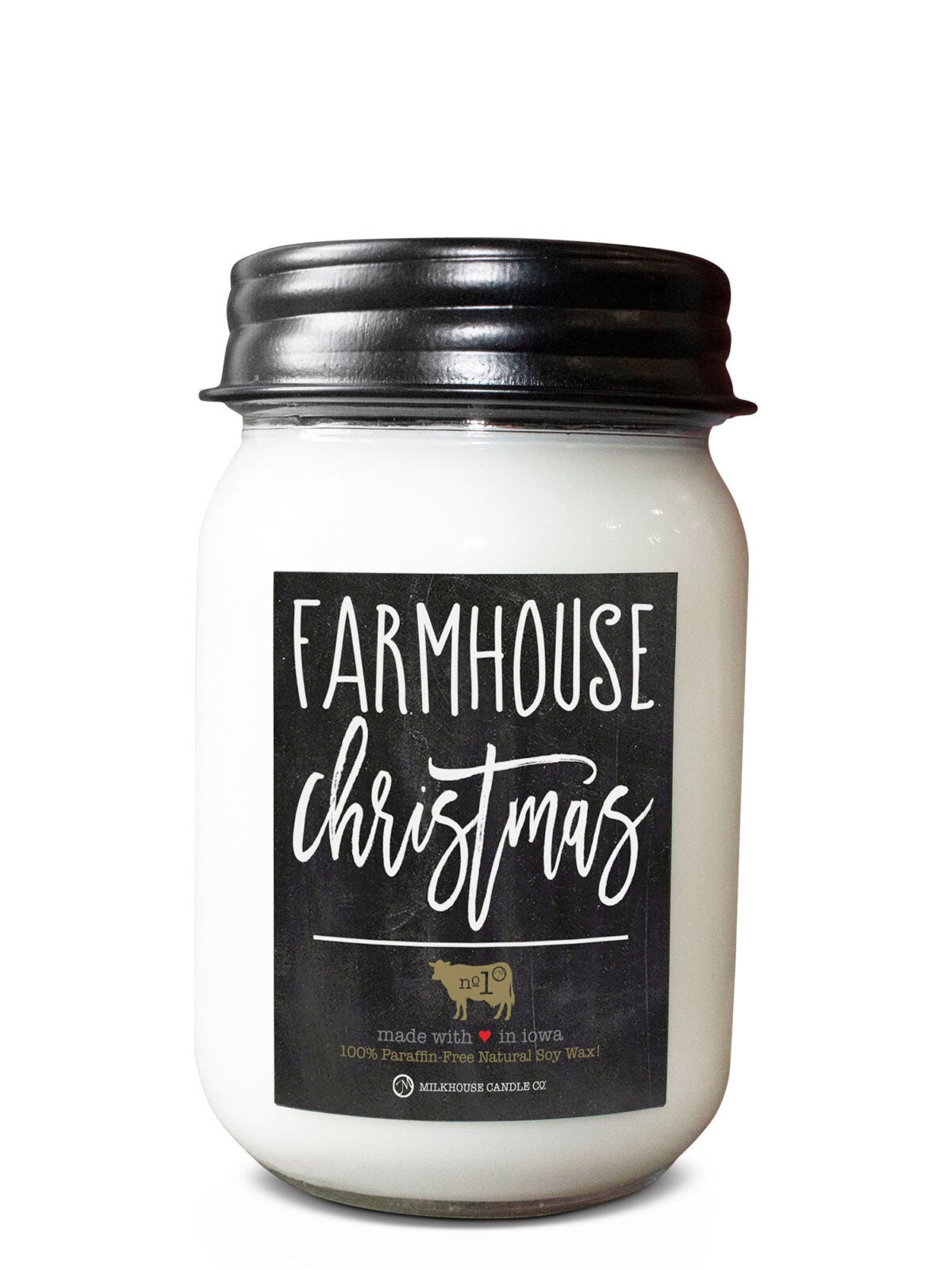 Farmhouse Christmas Candle