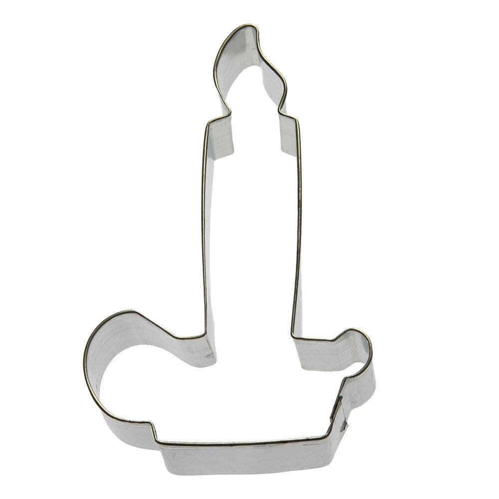 Candle Christmas Cookie Cutter 4.5"