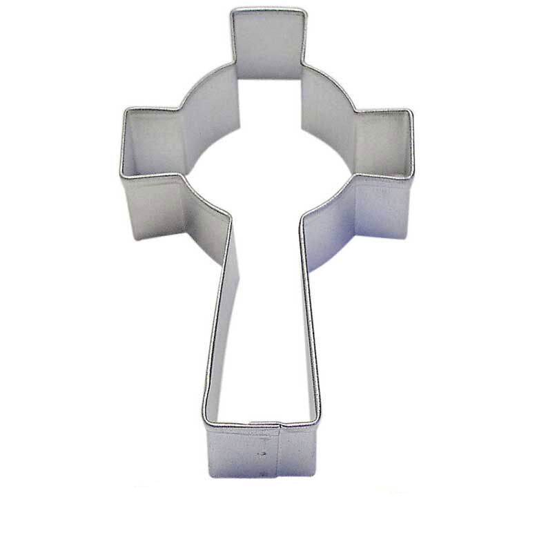 Celtic Cross Easter Christian Religious Cookie Cutter 3.5"