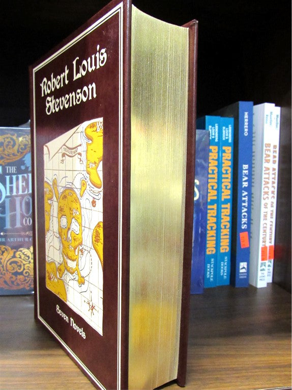 NEW Robert Louis Stevenson Seven Novels Leather Bound Hardcover