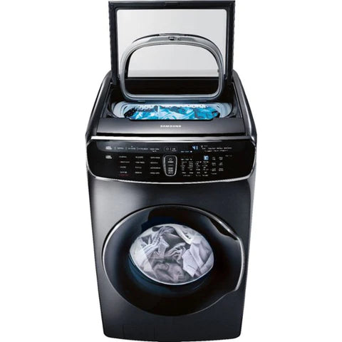 Samsung Double Washer Black Stainless Steel