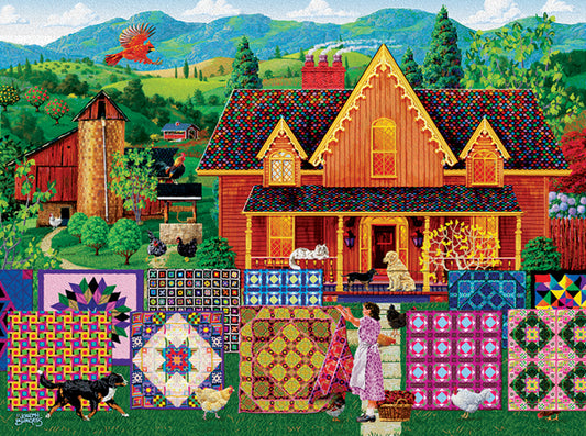 Morning Day Quilt 1000 Piece Jigsaw Puzzle
