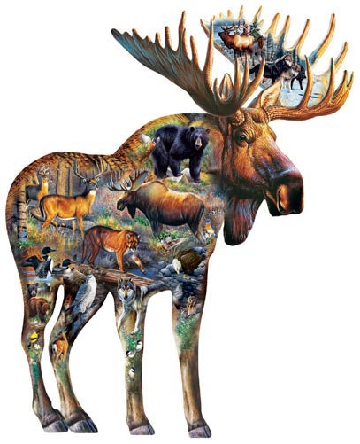 Walk on the Wild Side SHAPED Jigsaw Puzzle
